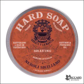 Abbate Y La Mantia Agrumi di Sicilia - Neroli Siciliano Hard Shaving Soap, 150g