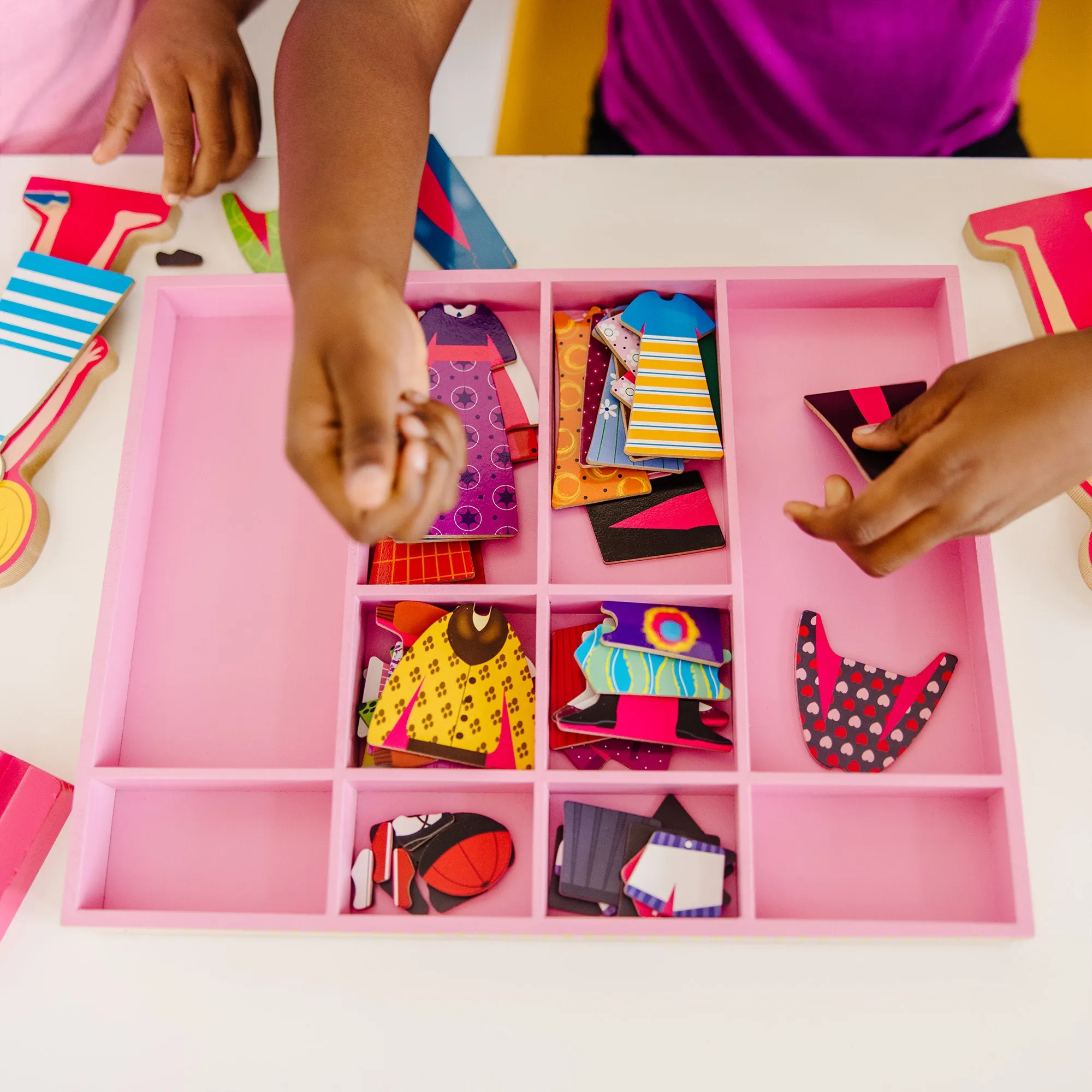 Abby & Emma Magnetic Pretend Play