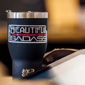 Beautiful Badass 2.0 Sticker