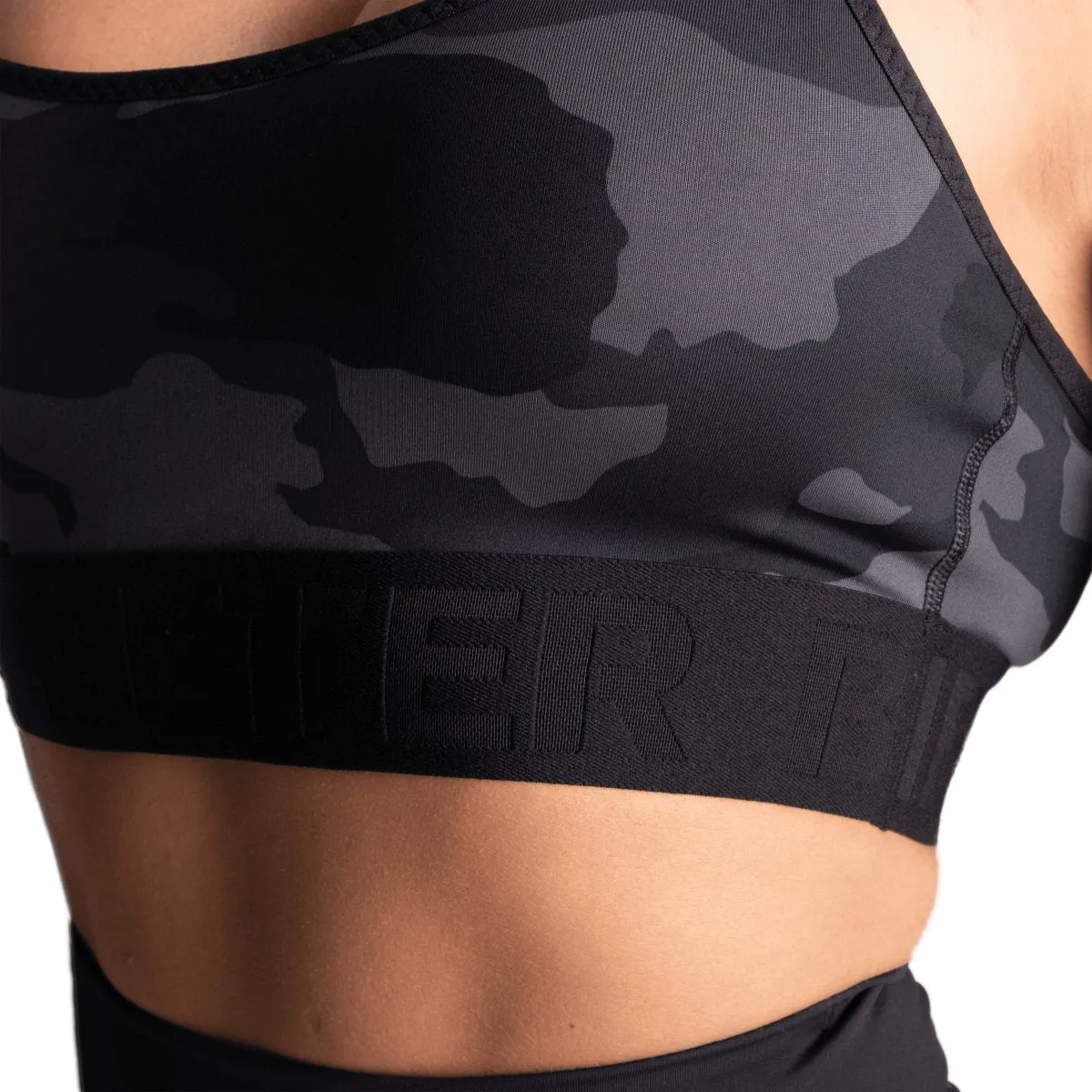 Better Bodies Gym Sports Bra - Dark Camo