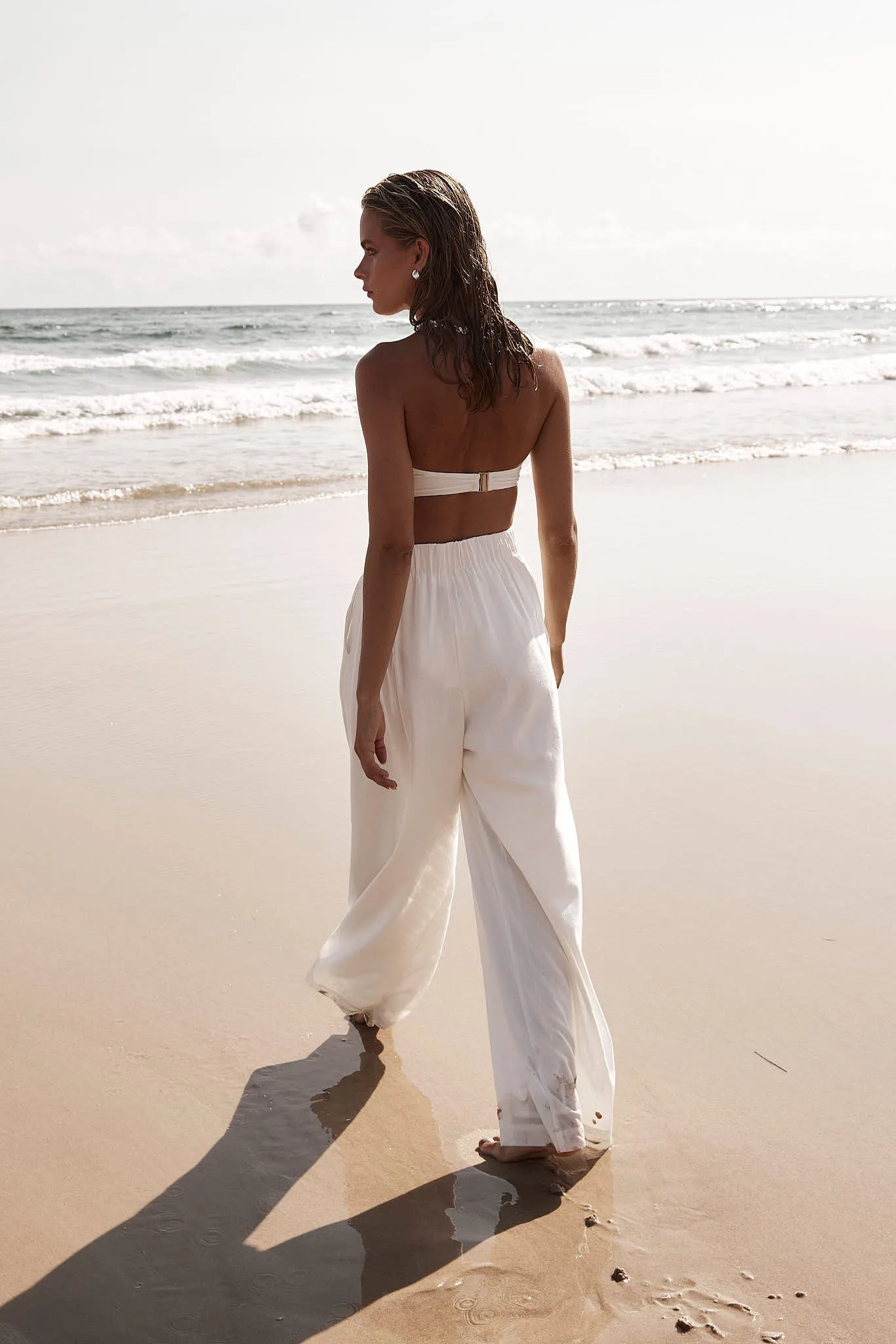 Billie Pant (White)