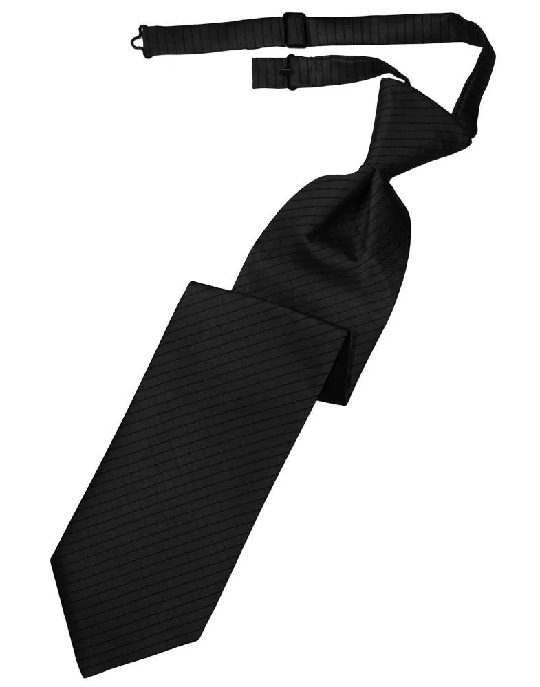 Black Palermo Windsor Tie