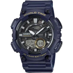 Casio AEQ-110W-2AVDF Analog-Digital Quartz Men's Watch