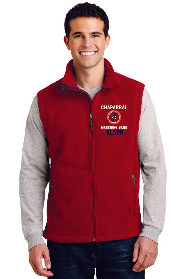 Chap Band Fleece Vest- Ladies, Unisex, Youth sizes