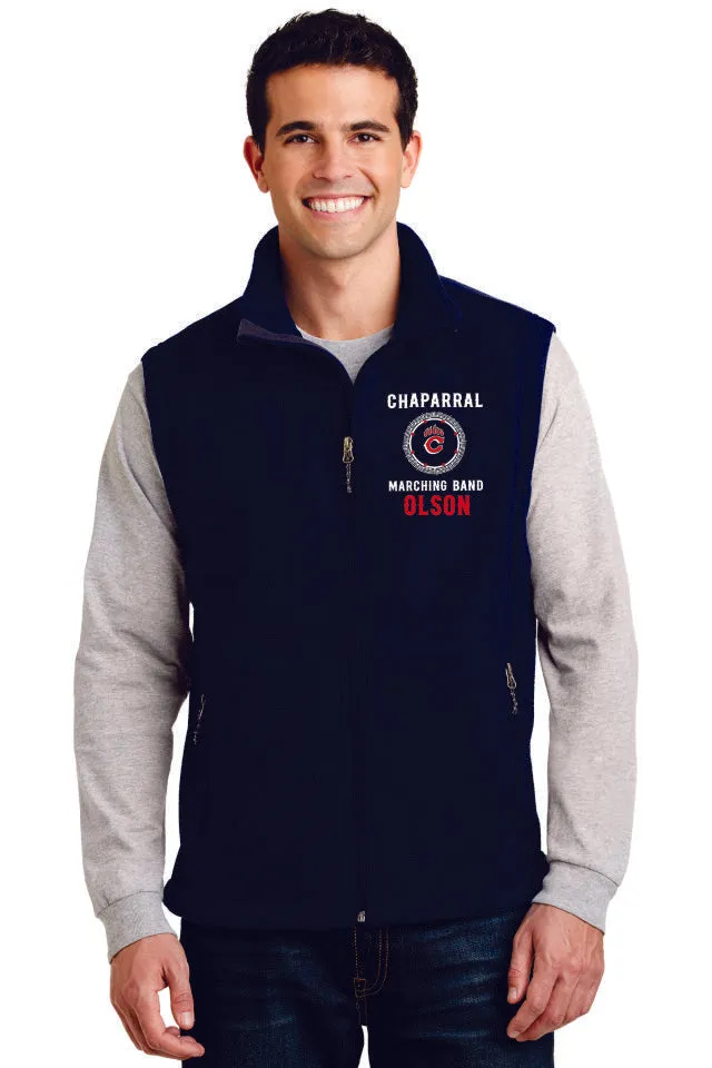 Chap Band Fleece Vest- Ladies, Unisex, Youth sizes