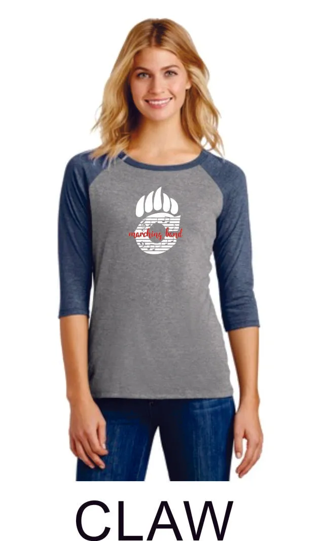 Chap Band Ladies Raglan - Matte or Glitter