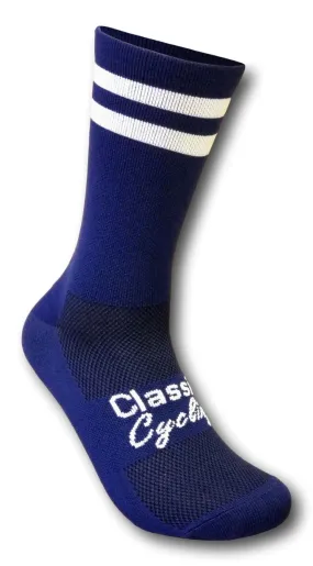 Classic Cycling Equipe Socks - Navy