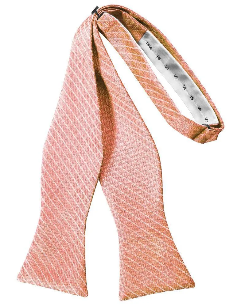 Coral Palermo Bow Tie