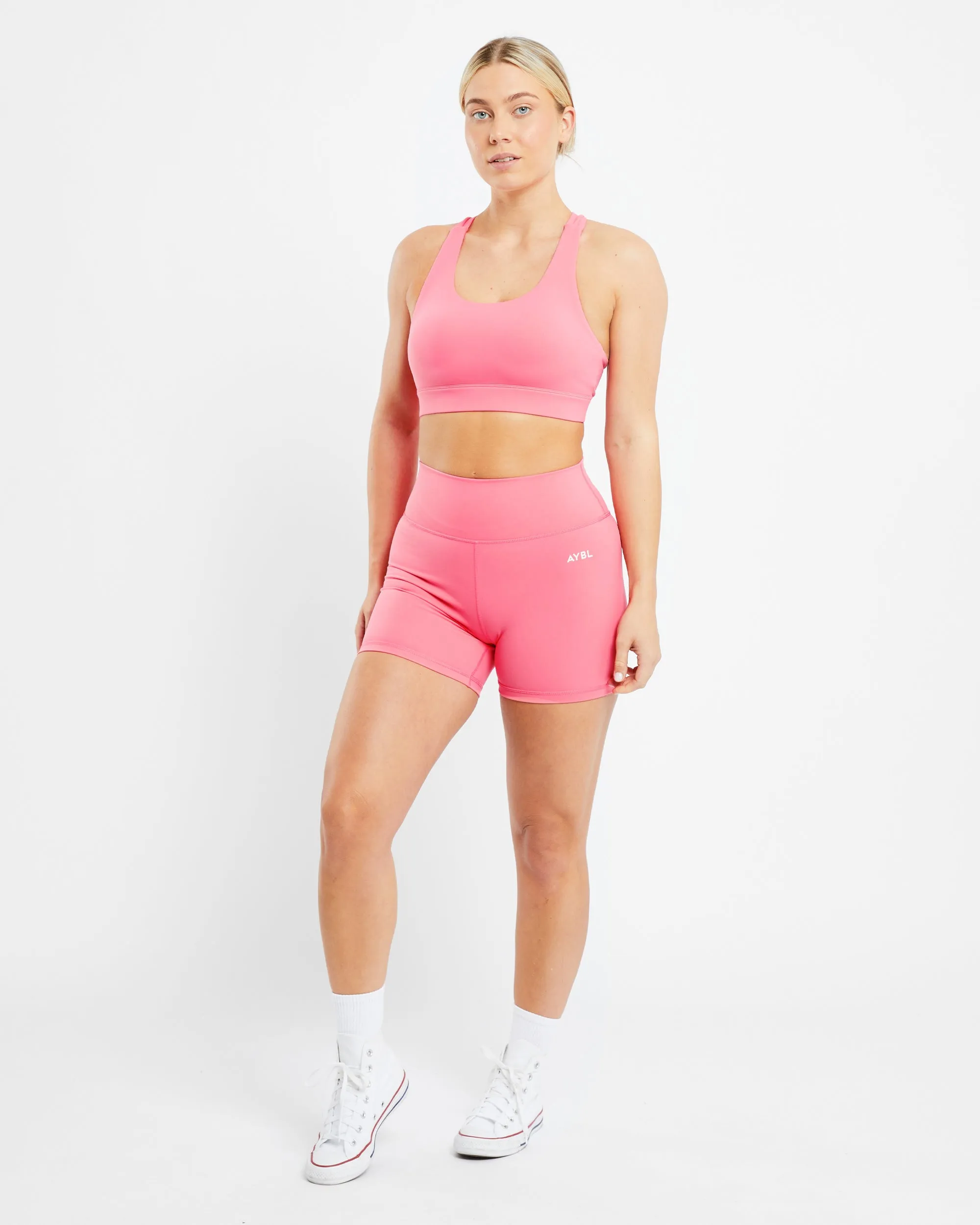 Core Shorts - Coral Pink