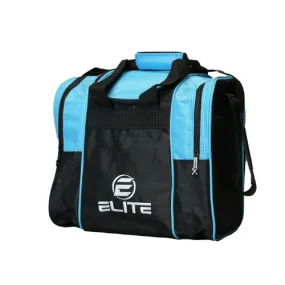 Elite Deluxe Single Tote Bowling Bag Aqua