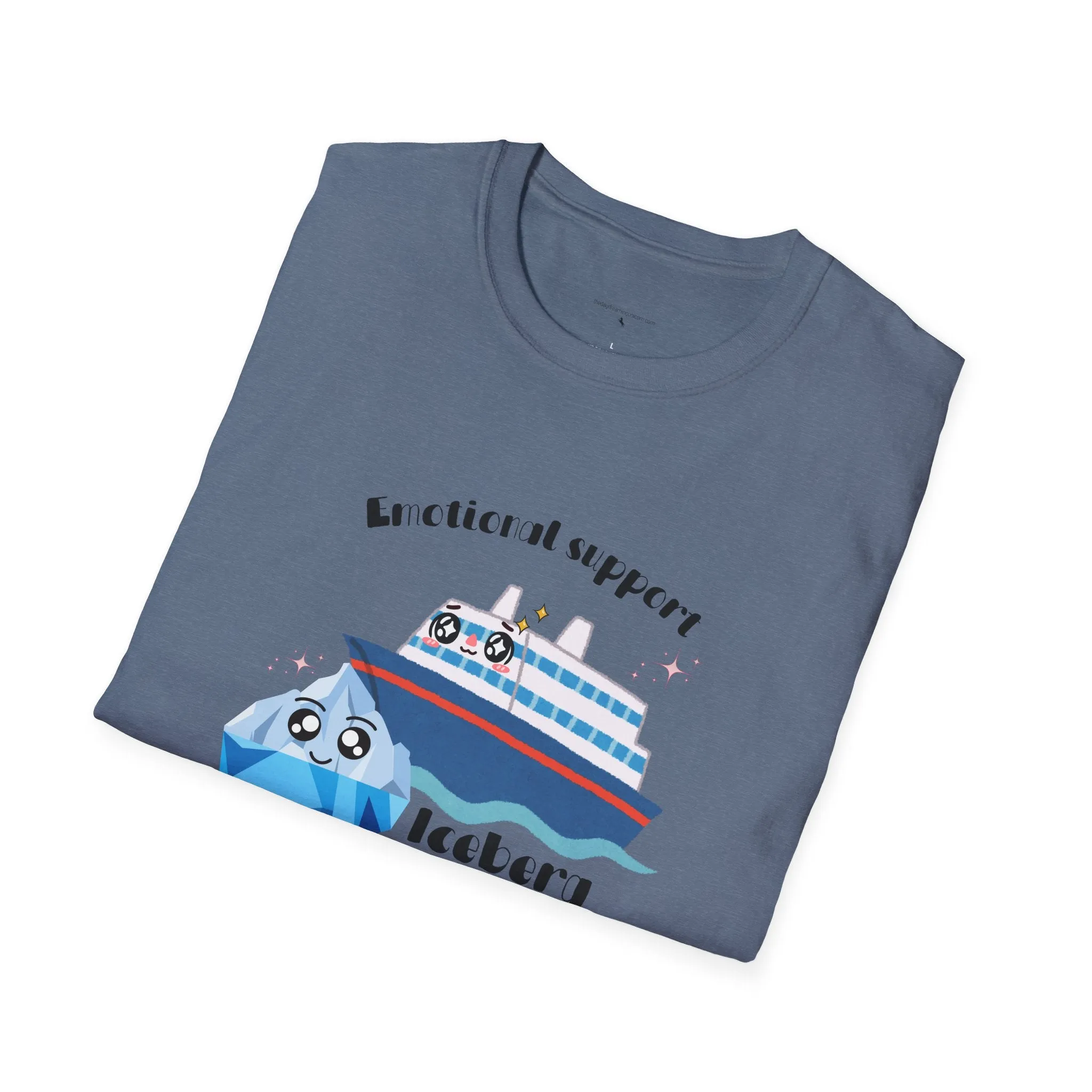 Emotional support Iceberg Unisex Softstyle T-Shirt