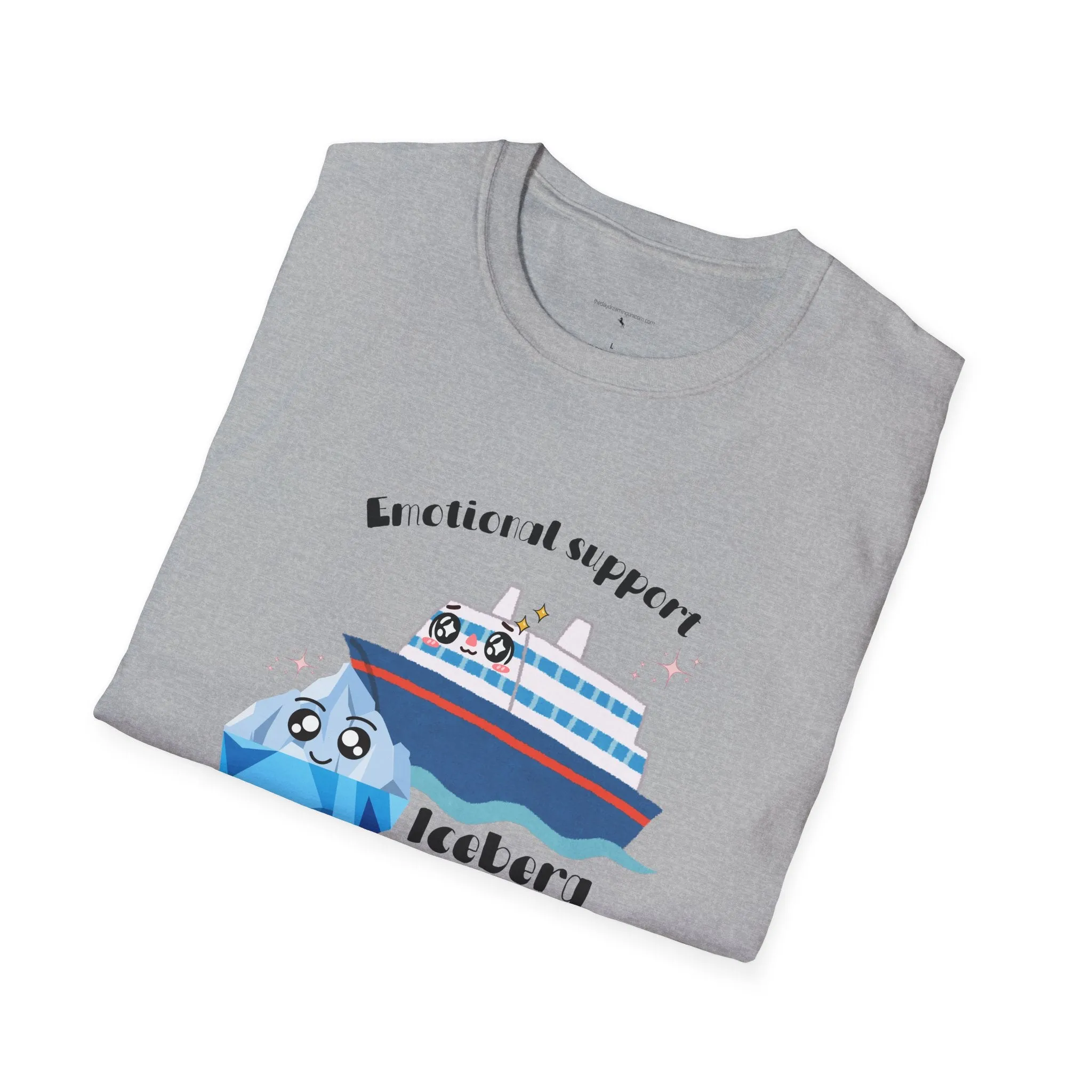 Emotional support Iceberg Unisex Softstyle T-Shirt