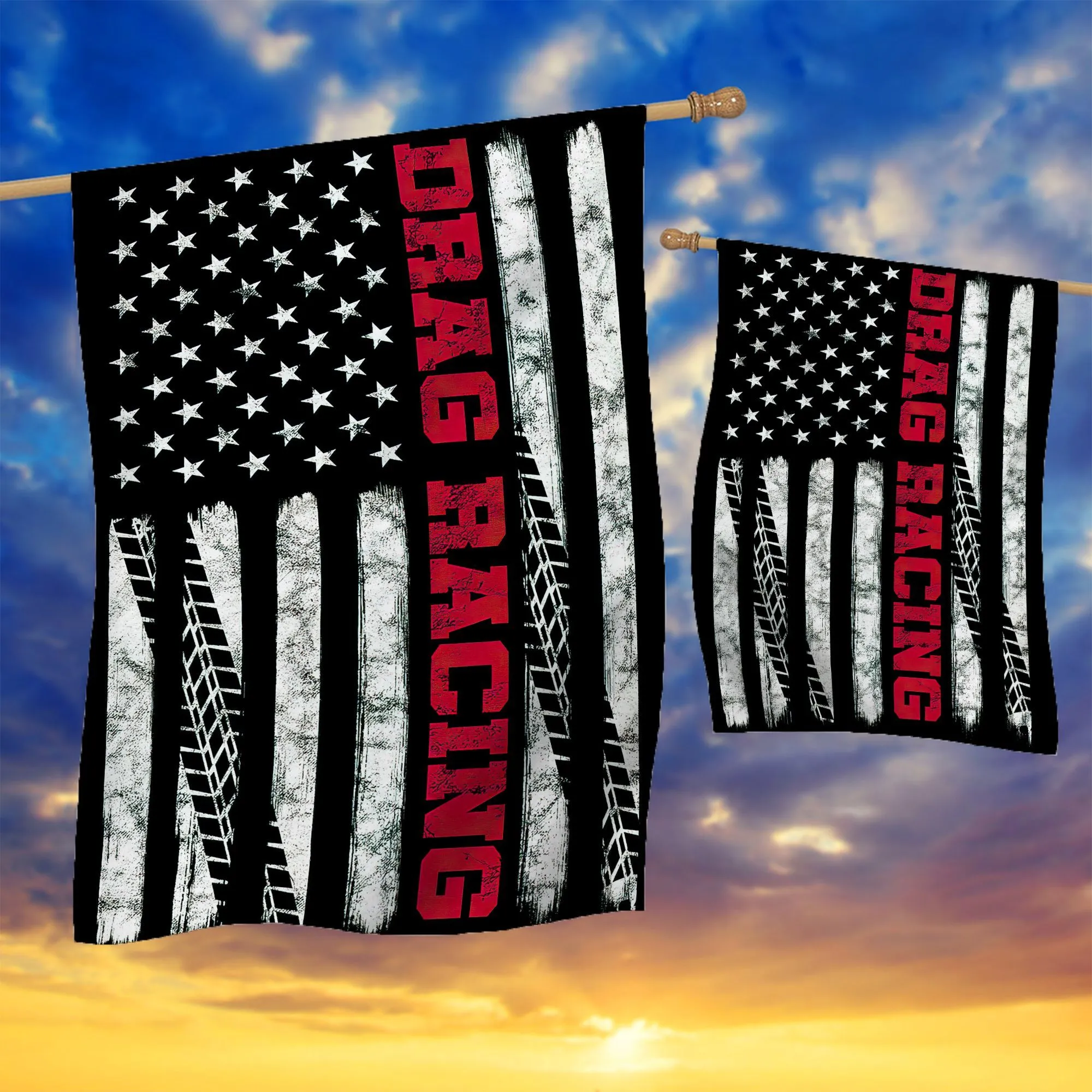 Gearhuman 3D Drag Racing Flag