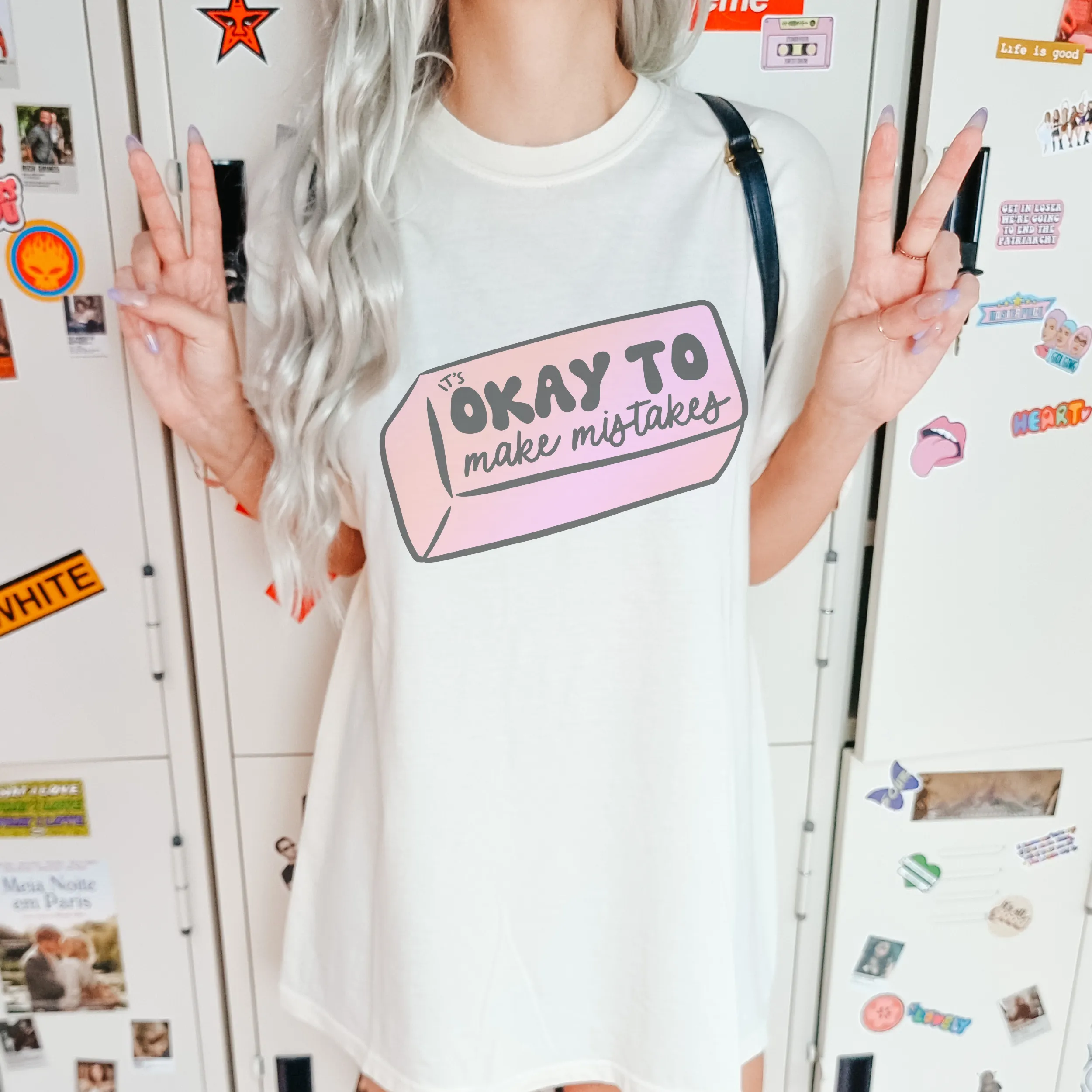 It's Okay To Make Mistakes Retro T Shirt