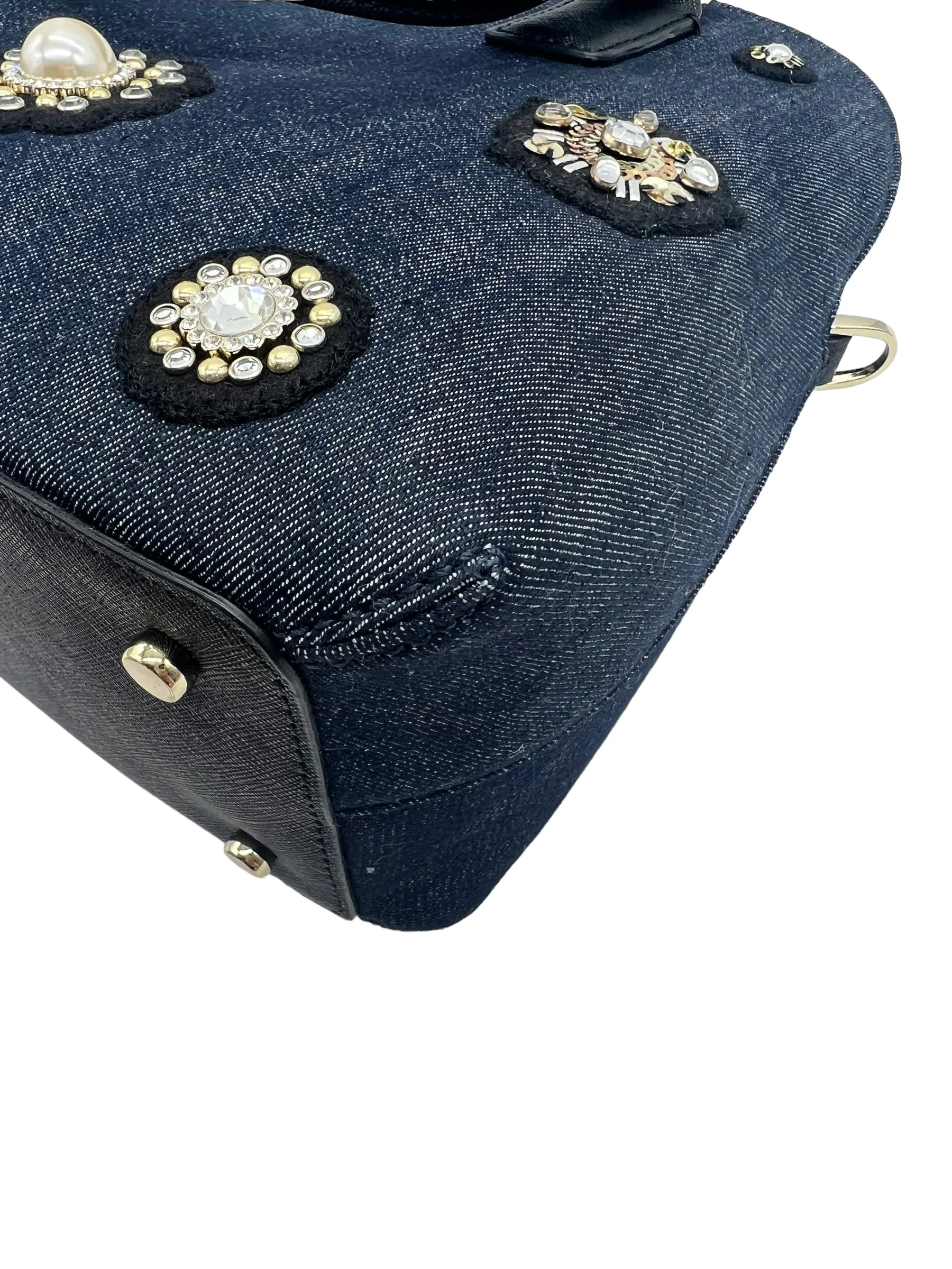 Kate Spade Cameron Street 'Lottie' Embellished Denim Bag