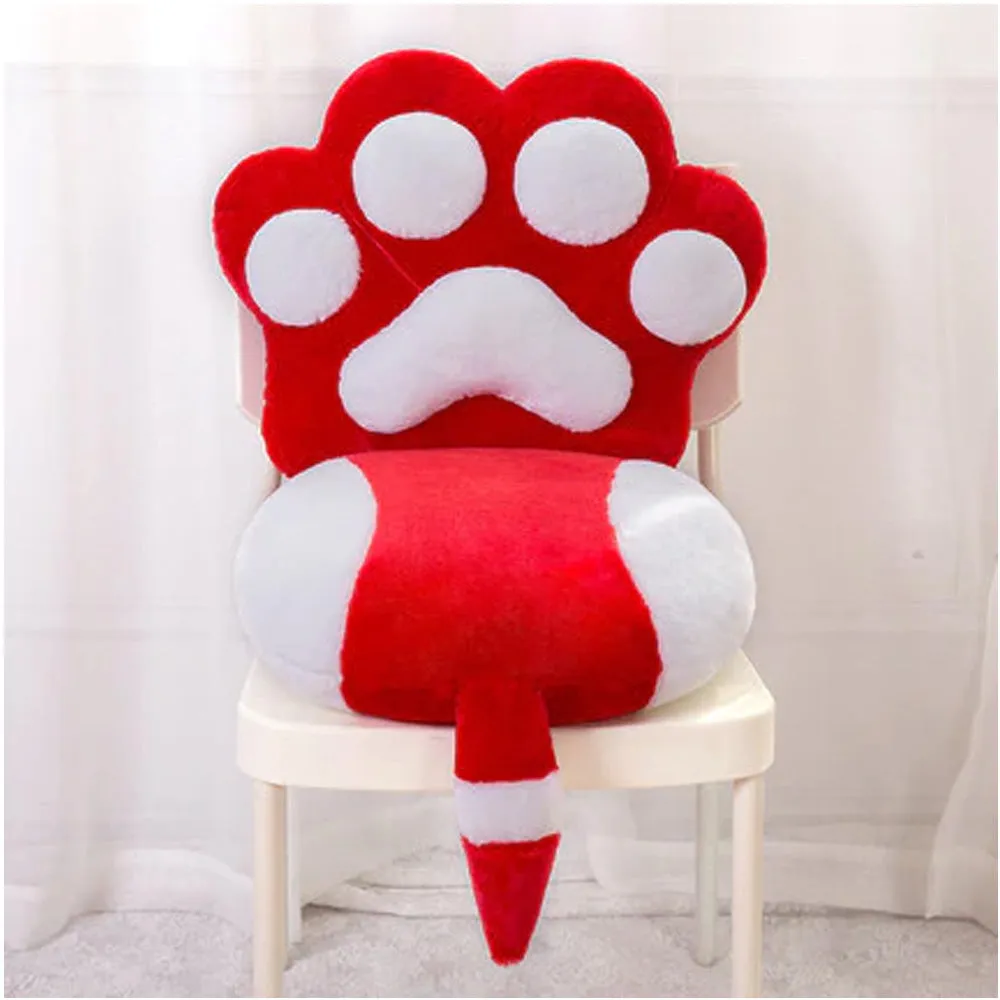 Kawaii Cat Paw Cushion (Pair)