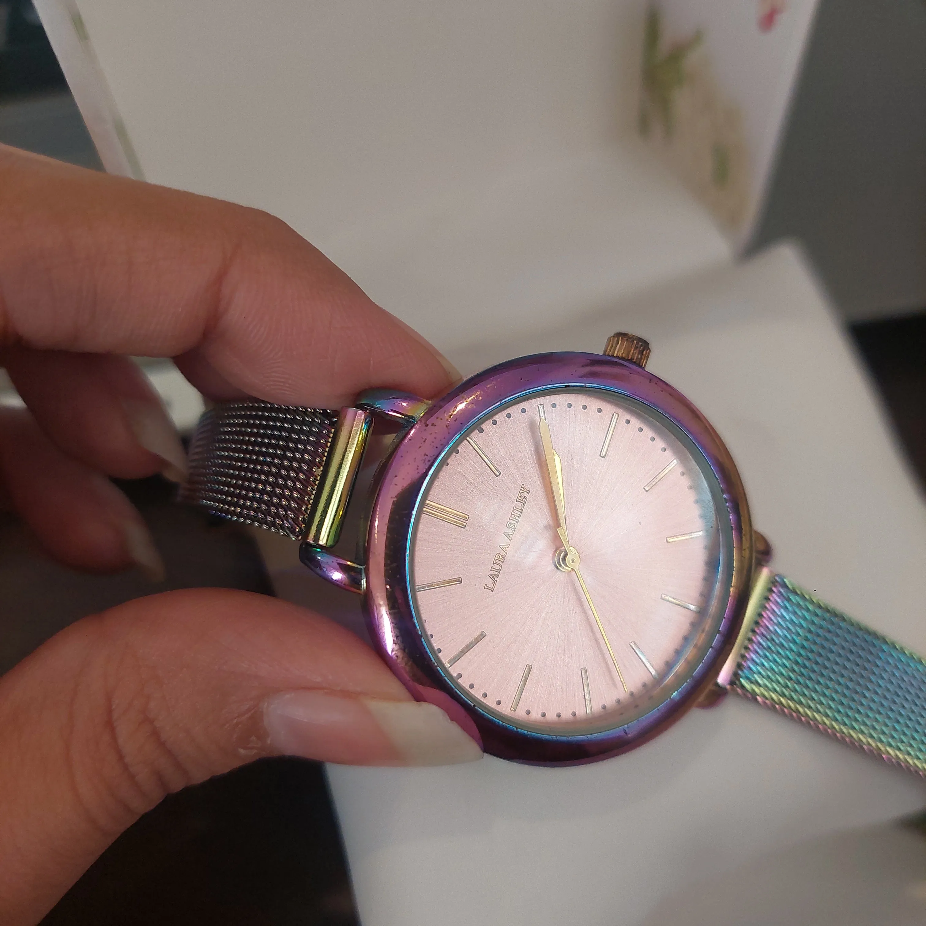 Laura Ashley Multi-toned Stainless Steel Watch | Pre Loved |