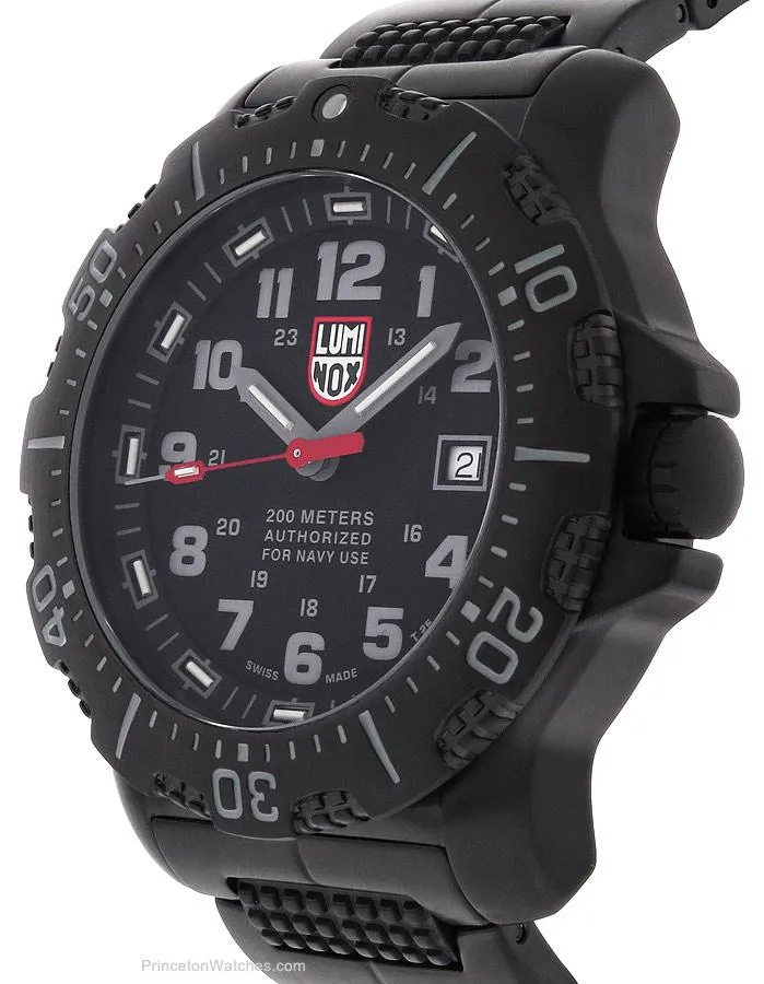 Luminox Mens ANU 4200 Series - Black Metal - Bracelet - Date - 200m