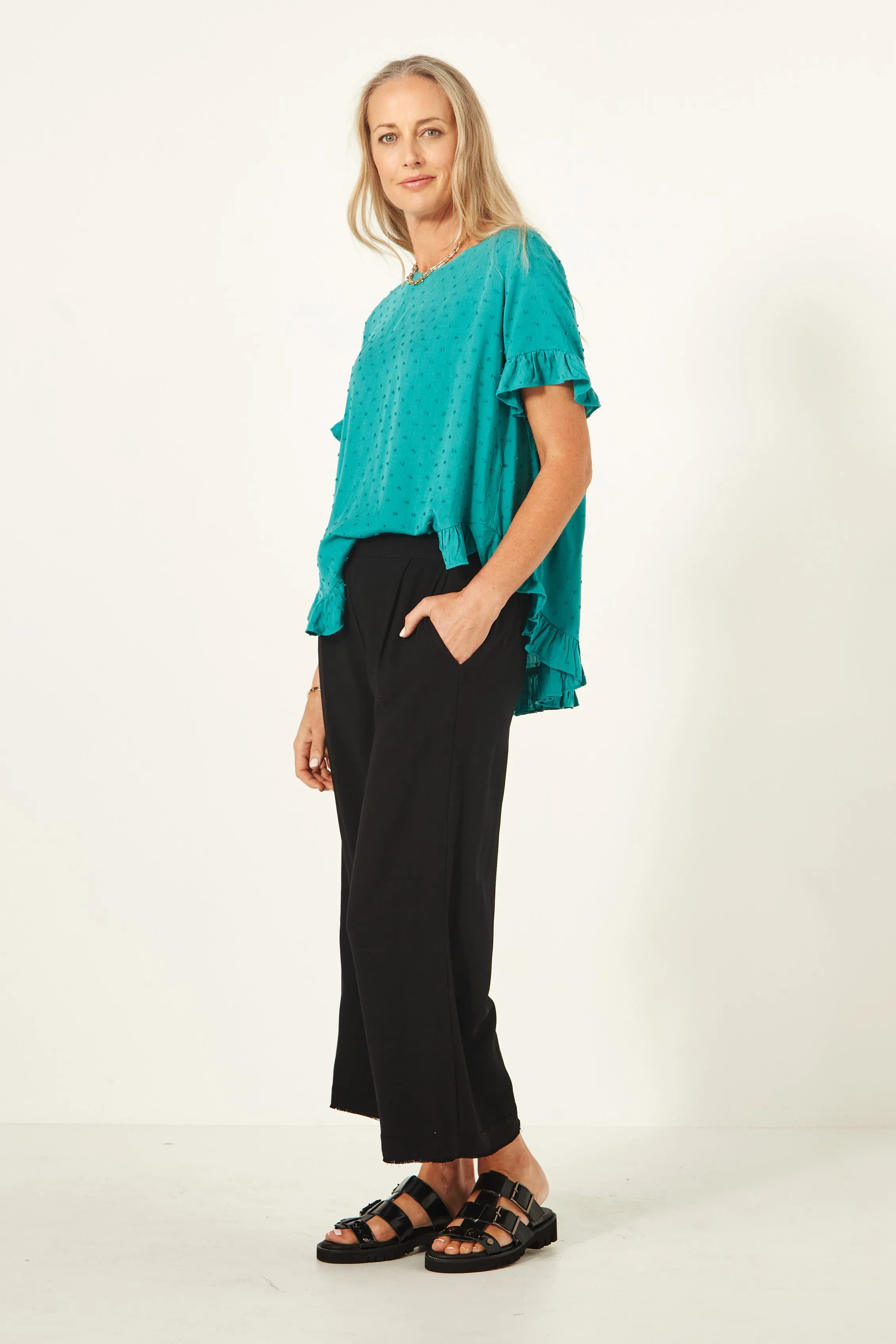 Madelaine Top Teal Preorder Early October