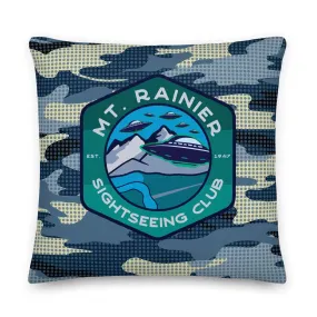 Mount Rainier Sightseeing Premium Pillow