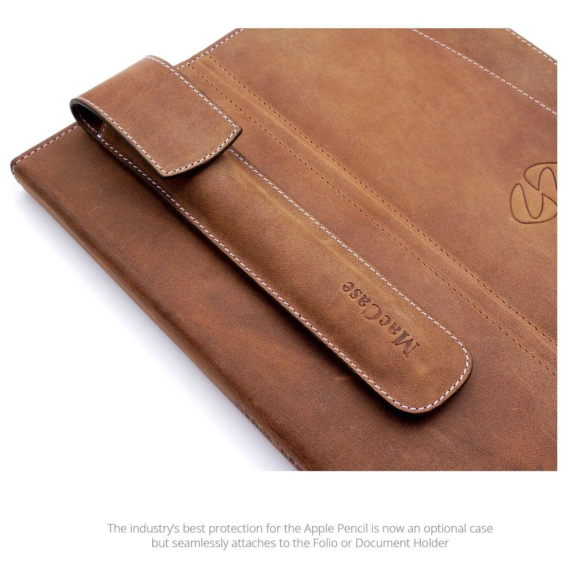 Premium Leather Apple Pencil Case