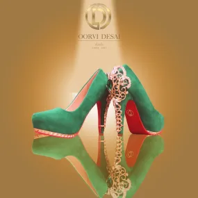 'Sanvi' Bridal Heel by Oorvi Desai - OD09