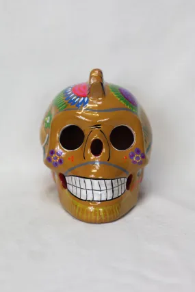 Sugar Skull w/Mohawk - Large