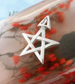 Third Degree Wicca Pentacle and Triangle Pendant